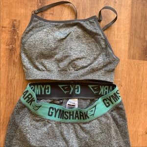 Gymshark Flex Leggings and Strappy Sports Bra SET